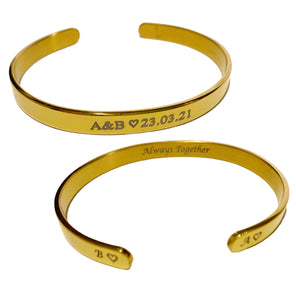 Gold Cuff Ajustable A22
